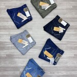 Wood machine Ankle Fit Jeans