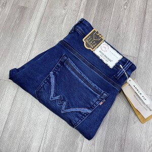 Wood machine Ankle Fit Jeans