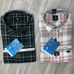 logoff cotton oxford checks shirt