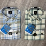 logoff cotton oxford checks shirt