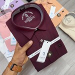 logoff cotton oxford shirt