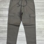 wood machine cargo cotton pant