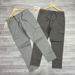 wood machine cargo cotton pant