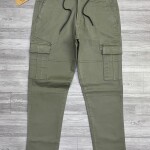 wood machine cargo cotton pant