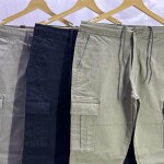 wood machine cargo cotton pant