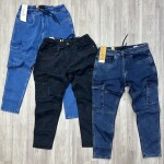 carbon plus cargo premium jeans pant