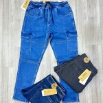 carbon plus cargo premium jeans pant