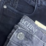 Wood machine Ankle Fit Jeans