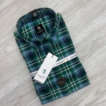 logoff double pocket cotton shirt