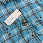 logoff double pocket cotton shirt