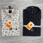 logoff cotton oxford shirt