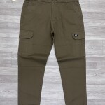 black letter cargo jogger pant