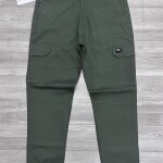 black letter cargo jogger pant