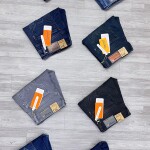 Wood machine Ankle Fit Jeans