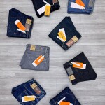Wood machine Ankle Fit Jeans