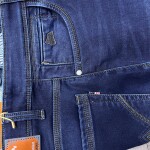 Wood machine Ankle Fit Jeans