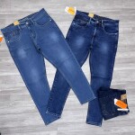 Wood machine Ankle Fit Jeans