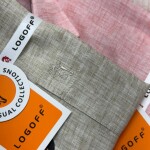 Logoff Half Sleeve linen Shirt