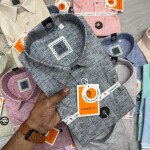 Logoff Half Sleeve linen Shirt