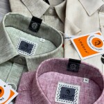 Logoff Half Sleeve linen Shirt
