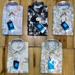 word wale printed shirt