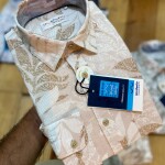 word wale printed shirt