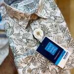 word wale printed shirt