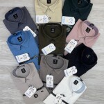 logoff cotton linen dobby shirt