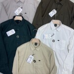 logoff cotton linen dobby shirt