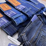 Wood machine Ankle Fit Jeans