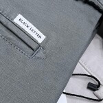 black letter premium cotton pant