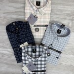 logoff full sleeve  oxford checks shirt