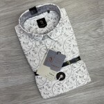 logoff linen printed shirt