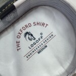 logoff cotton oxford shirt