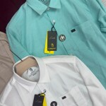 logoff cotton oxford shirt