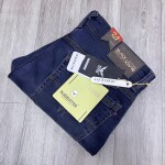 black letter jeans pant
