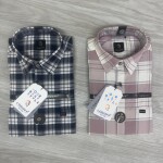 logoff cotton oxford checks shirt
