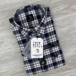 logoff cotton oxford checks shirt