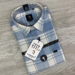 logoff cotton oxford checks shirt