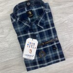 logoff cotton oxford checks shirt