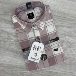 logoff cotton oxford checks shirt
