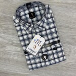 logoff cotton oxford checks shirt