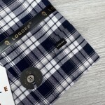 logoff cotton oxford checks shirt