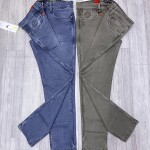 Black Letter Ankle Fit Jeans
