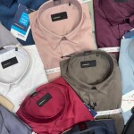 word wale imported satin shirt