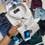 word wale imported satin shirt