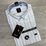 logoff linen stripes shirt