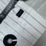 logoff linen stripes shirt