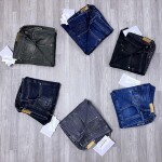 Wood machine Ankle Fit Jeans