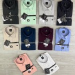 logoff oxford stripes shirt